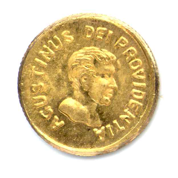 Mexico Agustinus Obverse
