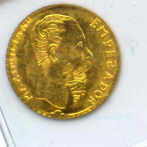 Mexico Maximilian Obverse