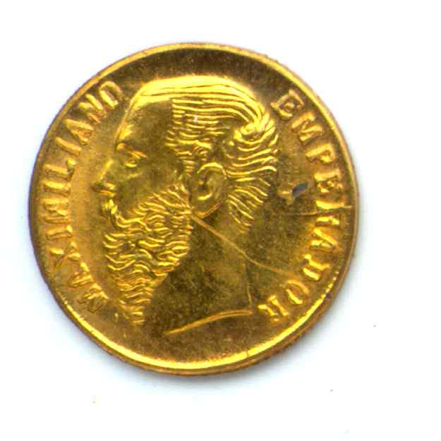 Mexico Maximilian Obverse