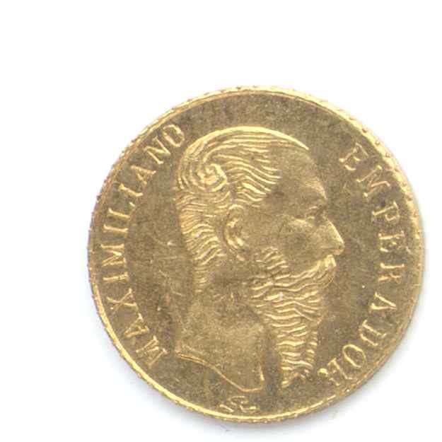 Mexico Maximilian Obverse