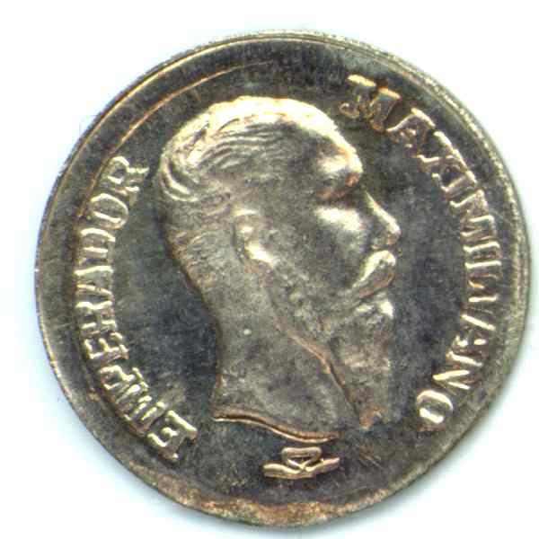 Mexico Maximilian Obverse