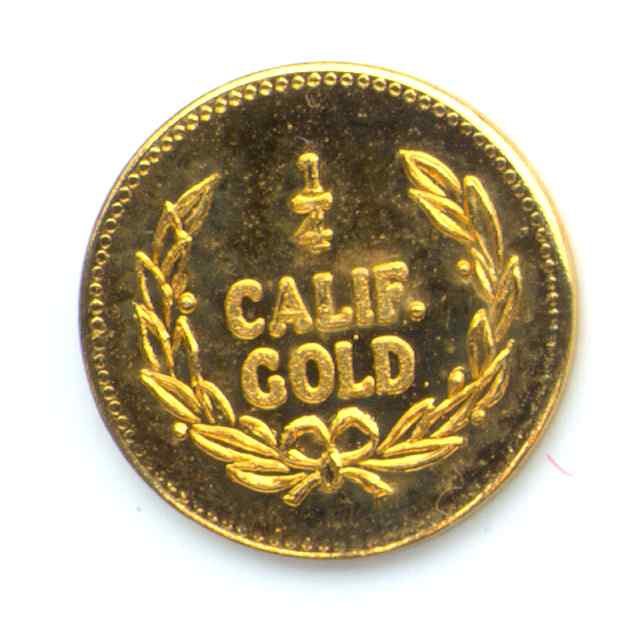 California gold Wreath tokens index by Mike Locke