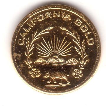 Bear 5 California Gold Tokens By Mike Locke